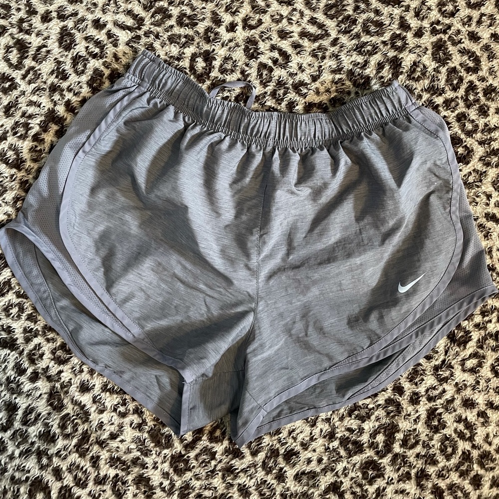 Nike tempo running shorts Size M grey barely worn